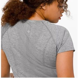 Lululemon grey workout top